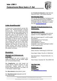 Info 4-2011 - Fischereiverein Obere Saale