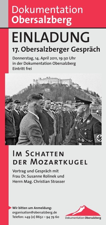 Im Schatten der Mozartkugel - Dokumentation Obersalzberg