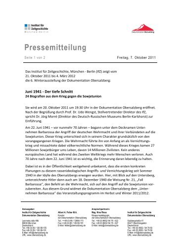 pdf-Download - Dokumentation Obersalzberg