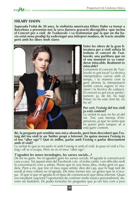 Revista juliol agost:REVISTA.qxd.qxd - Catalunya Música