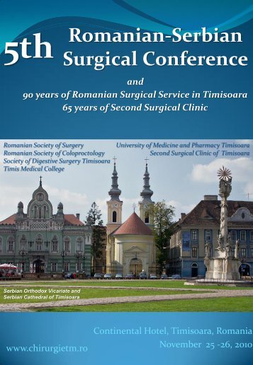 Romanian-Serbian Surgical Conference 5th - RSCP