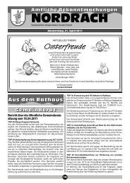 Amtsblatt_21-04-2011 - Gemeinde Nordrach