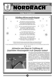 Amtsblatt_23-12-2011 - Gemeinde Nordrach