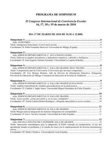 PROGRAMA DE SIMPOSIUM II Congreso ... - Acoso moral