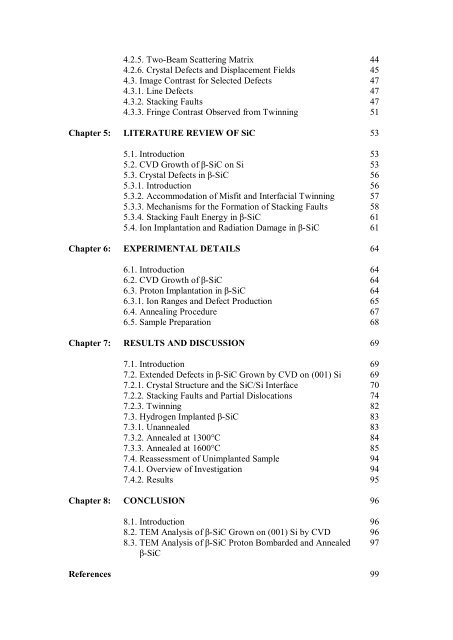 Analysis of the extended defects in 3C-SiC.pdf - Nelson Mandela ...