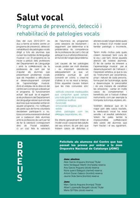 Revista L'ORIOL 54 Abril 2013 - Diputació de Tarragona