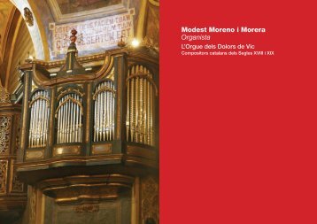 Modest Moreno i Morera Organista