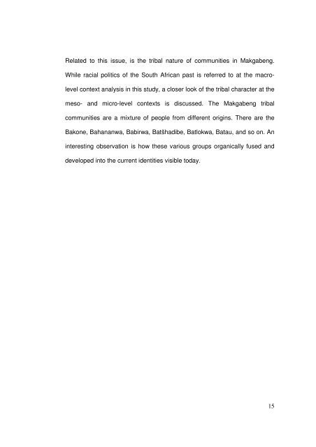 Microsoft Word - PhD Thesis Final.pdf - University of Limpopo ...