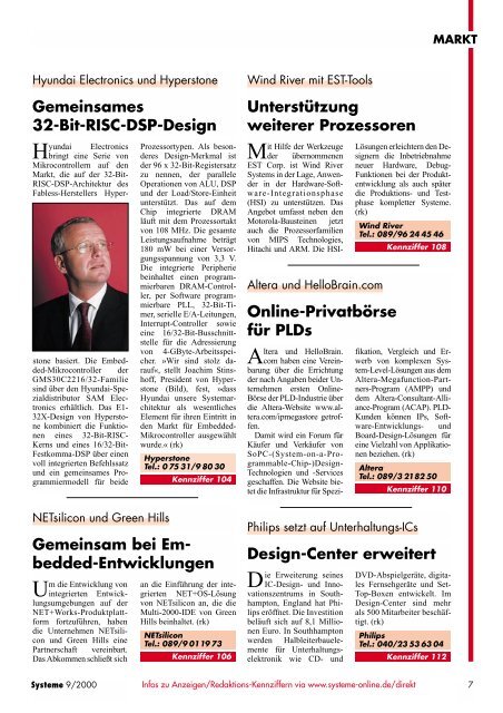 elektronik-magazin für chip-, board- & system-design - ITwelzel.biz