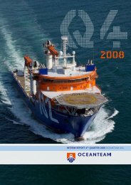 Q4 2008 OCEANTEAM ASA INTERIM REPORT 4Th QUARTER ...