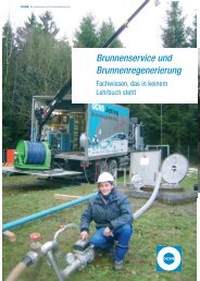 Brunnenservice und Brunnenregenerierung - Ochs