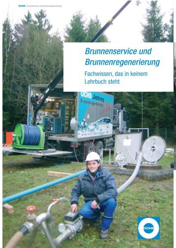 Brunnenservice und Brunnenregenerierung - Ochs