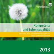 Programm 2013 - Odenwald-Institut