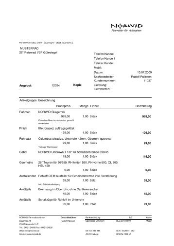 download - Norwid Fahrradbau GmbH