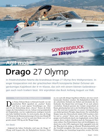 Drago 27 Olymp - oechsner boote