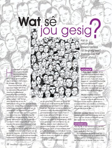 jou gesig Wat sê - Face Profiling and Consulting by Face Profile SA