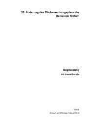 52. Änderung des Flächennutzungsplans der Gemeinde Nottuln ...