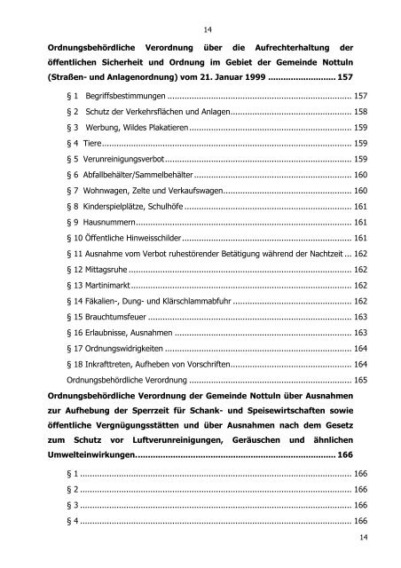 Verwaltungsgebührensatzung der Gemeinde Nottuln vom 18