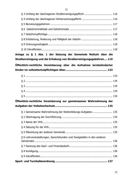 Ortsrecht Online - Gemeinde Nottuln