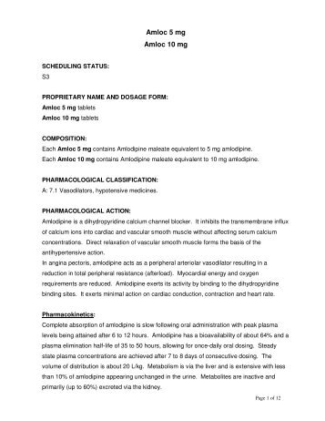 Amloc Sep 2005 - Pharma Dynamics