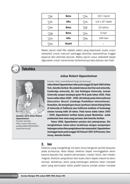 Kelas 8 – Ilmu Pengetahuan Alam