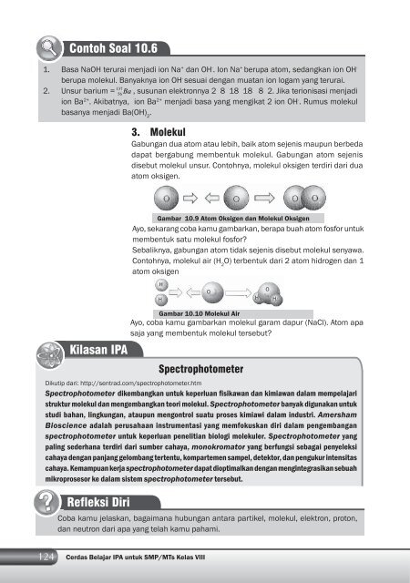 Kelas 8 – Ilmu Pengetahuan Alam