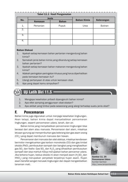 Kelas 8 – Ilmu Pengetahuan Alam