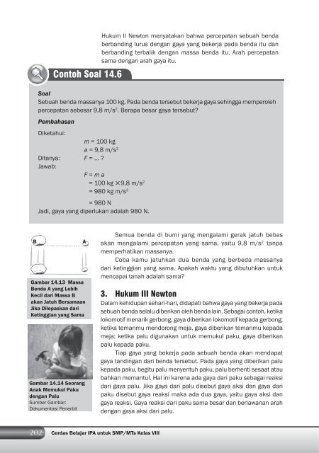 Kelas 8 – Ilmu Pengetahuan Alam