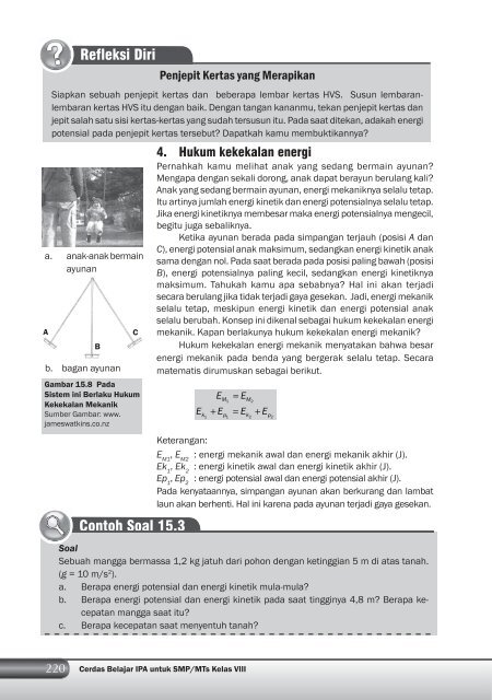 Kelas 8 – Ilmu Pengetahuan Alam