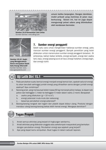 Kelas 8 – Ilmu Pengetahuan Alam