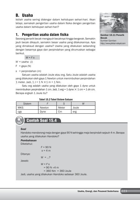 Kelas 8 – Ilmu Pengetahuan Alam