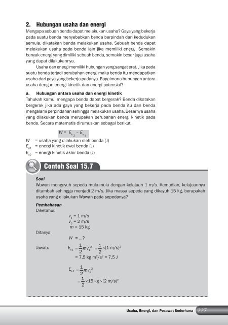 Kelas 8 – Ilmu Pengetahuan Alam