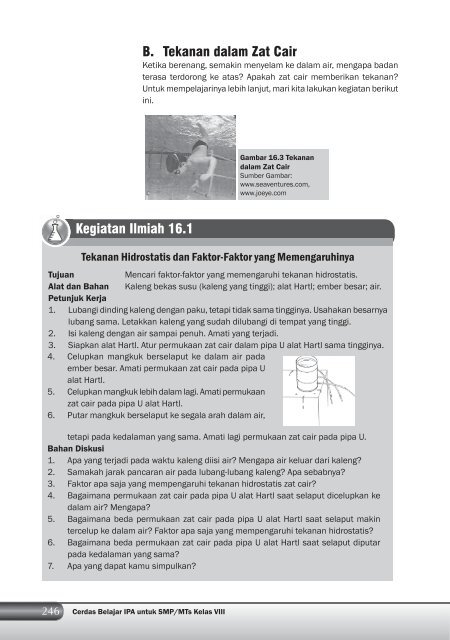 Kelas 8 – Ilmu Pengetahuan Alam