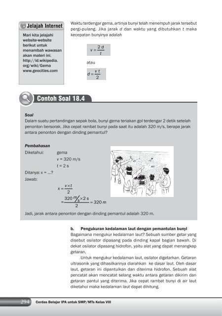 Kelas 8 – Ilmu Pengetahuan Alam