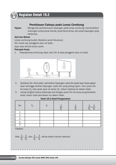 Kelas 8 – Ilmu Pengetahuan Alam