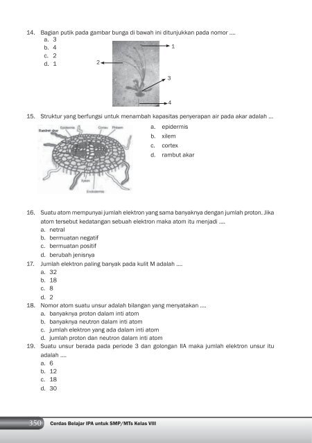 Kelas 8 – Ilmu Pengetahuan Alam