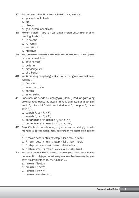 Kelas 8 – Ilmu Pengetahuan Alam