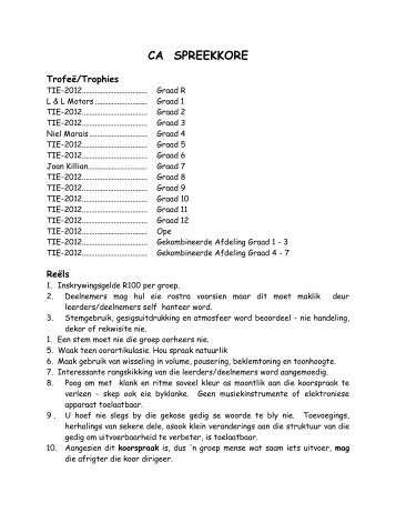 ce - Tygerberg International Eisteddfod