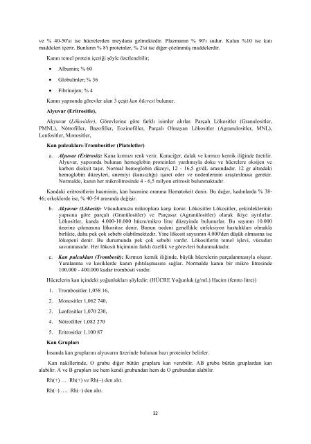 tıbbi terminoloji - Açıköğretim e-Öğrenme Portalı - Anadolu Üniversitesi