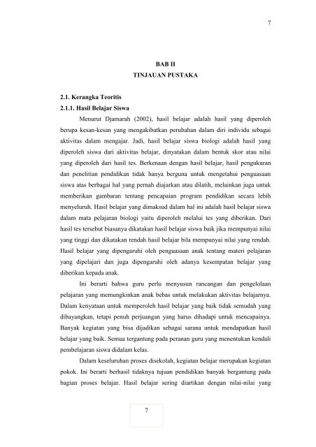 7 Bab Ii Tinjauan Pustaka 2 1 Kerangka Digilib Unimed 7 Bab Ii Tinjauan Pustaka 2 1 Kerangka Digilib Unimed