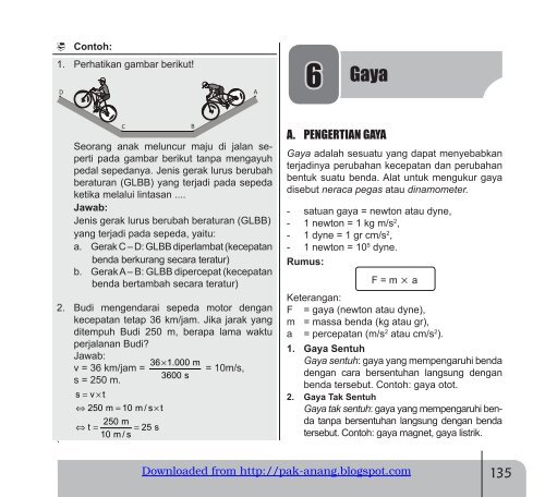 Rangkuman Materi UN IPA SMP (Fisika, Biologi, dan Kimia)