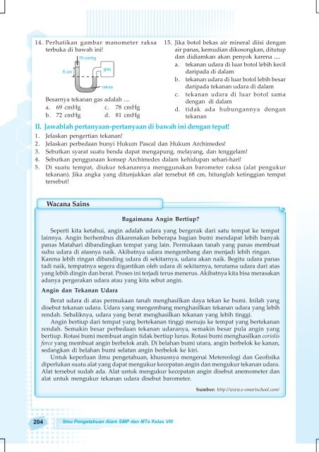 Kelas VIII_SMP_IPA_Wasis.pdf - FTP LIPI