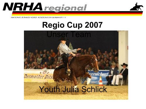Regio Cup 2007 - NRHA
