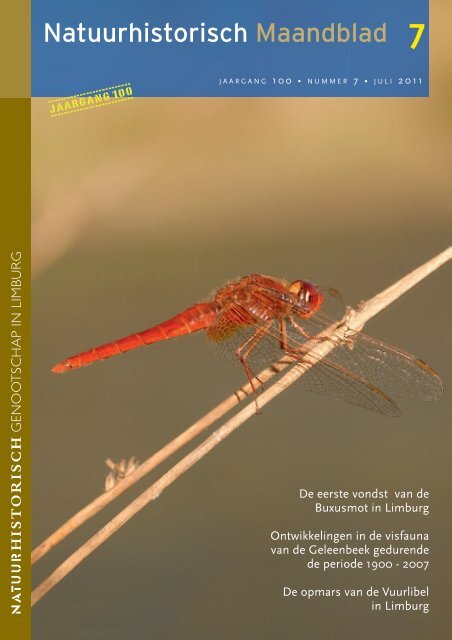 07 nhm juli 2011 - Natuurhistorisch Genootschap in Limburg