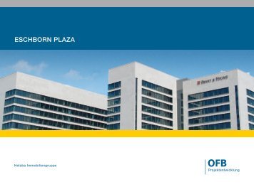 ESCHBORN PLAZA - OFB Projektentwicklung