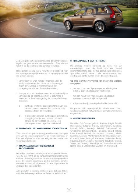 Volvo Full Omnium - ESD - Volvo