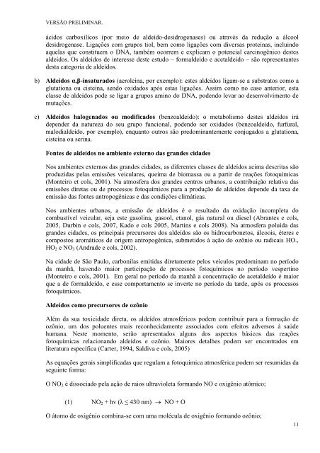 Estudo "Etanol e saúde humana: uma abordagem a ... - SINDALCOOL