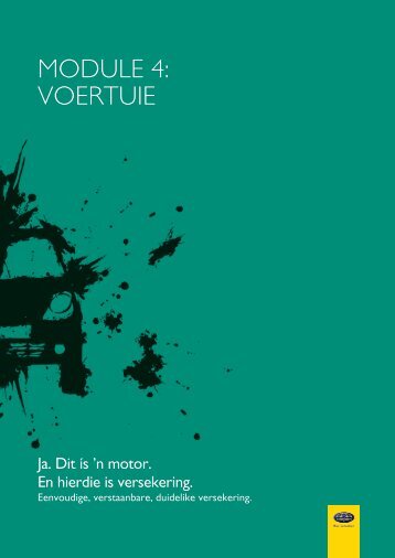 MODULE 4: VOERTUIE - Santam