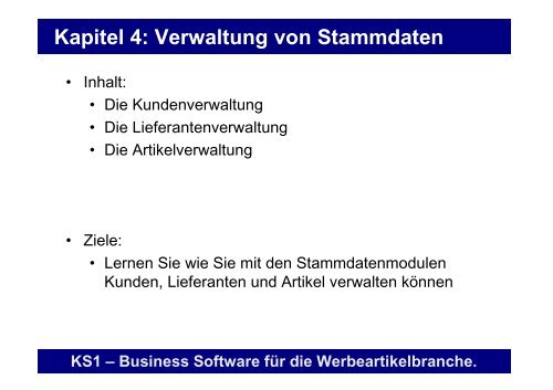 Erste Schritte mit KS1 3.2 - Offene Systeme Software!