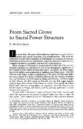 From Sacred Grove to Sacral Power Structure - Dialogue – A ...